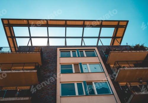 Preview: Futuristic Rooftop Of Apartment Complex