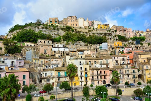 Preview: Panorama Of Ragusa Sicily Italy