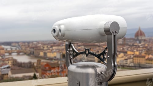 Preview: Coin Operated Binoculars Tower Viewer In Florence