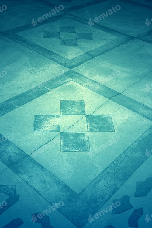 Preview: Tiles With Pictures On Urban Street, Construction