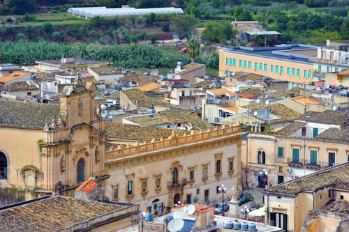 Preview: The Church Of The Carmine And Convent Of The Carmelitani Scicli Sicily Italy