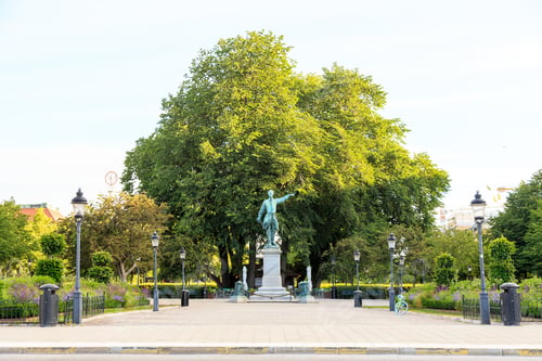 Preview: Stockholm, Sweden. Monument To Karl Xii The Opening Of The Stockholm Monument Took Place In 1868
