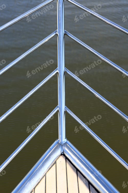 Preview: Element Of Yacht On The Sea Background