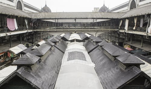 Preview: Roof Fabric Market In Lisbon, Construction And Architecture