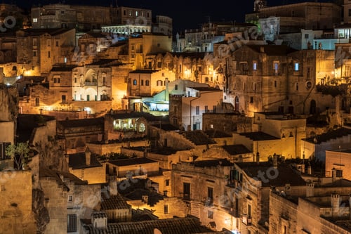 Preview: Sassi Di Matera At Night. European Capital Of Culture.