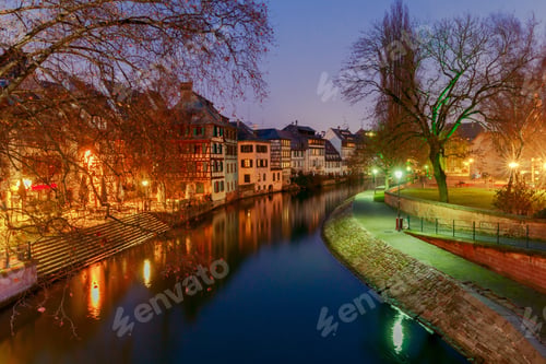Preview: Strasbourg. Petite France District In The Old City.