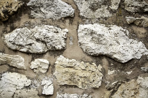 Preview: Large Stone Wall, Detail Of Wall In The City