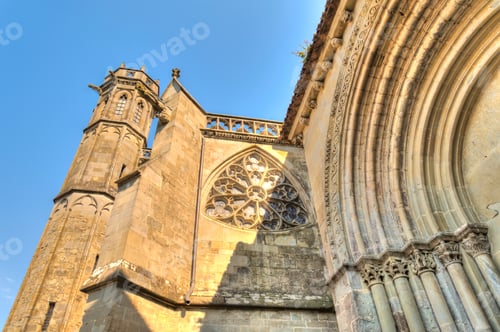 Preview: Carcassonne Walled City, France, Hdr Image