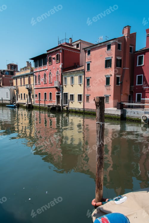Preview: Reflections Along The Canals Of Chioggia, Venice And Its Lagoon.