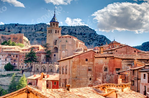 Preview: Albarracin, Picturesque Village In Aragon, Spain