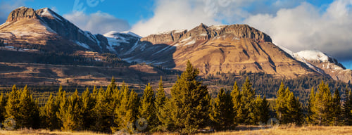 Preview: Mountain Landscape In Colorado Rocky Mountains, Colorado, United States.