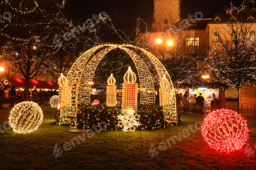 Preview: Christmas Mood On The Old Town Square, Prague, Czech Republic