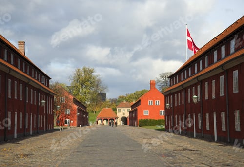 Preview: Autumn Day In The Fortress Kastellet. Copenhagen, Denmark