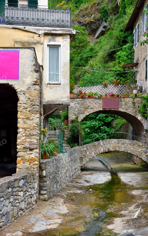 Preview: Ligurian Village Of Dolceacqua, Imperia, Italy