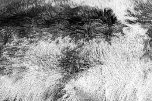 Preview: Dark Skin White And Brown Goat In Furs, Animals And Business