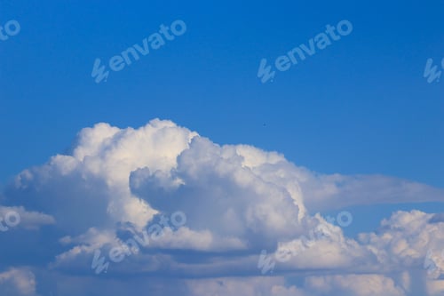 Preview: Storm Clouds With Blue Sky In Background