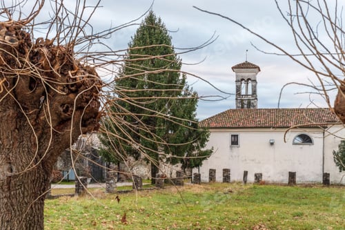 Preview: Castle Of Cassacco In Winter