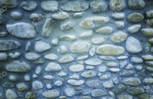 Preview: Stone Wall Of Old Country House, Construction