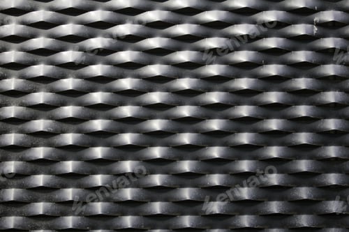 Preview: Black Shiny Metal Structure Building Surface, Construction And Background
