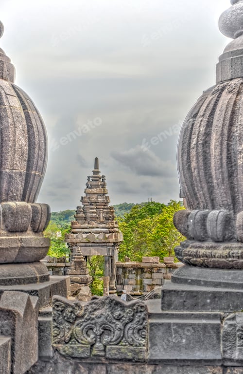 Preview: Prambanan Temple, Java Island, Indonesia - Hdr Image