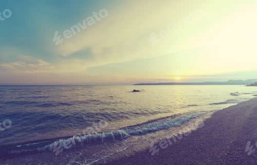 Preview: Scenic Sunset At The Sea