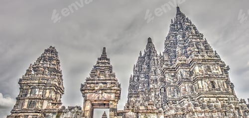 Preview: Prambanan Temple, Java Island, Indonesia - Hdr Image