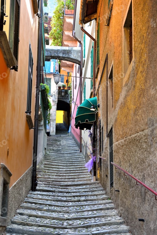 Preview: The Historic Center Of Varenna On Lake Como Italy