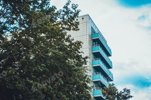 Preview: Plattenbau Building At East Berlin, Germany