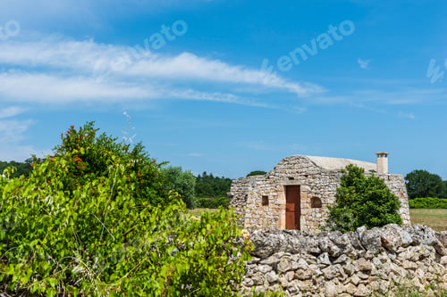 Preview: Trulli In The Itria Valley. Puglia, Italy.