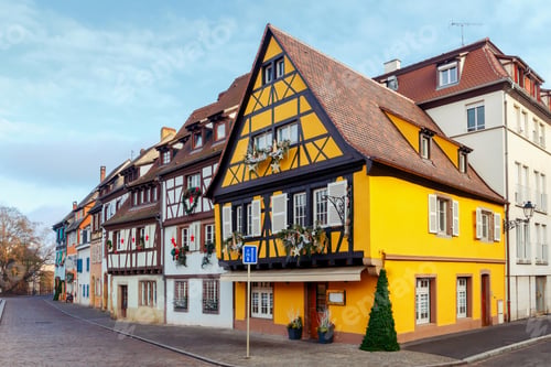 Preview: Colmar. The Old Half-Timbered Houses.