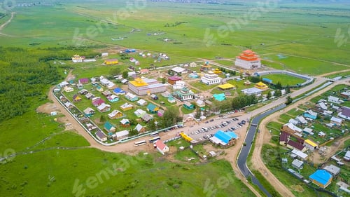 Preview: Ivolginsky Datsan. Buddhist Temple Located In Buryatia, Russia. Was Opened In 1945 As The Buddhist