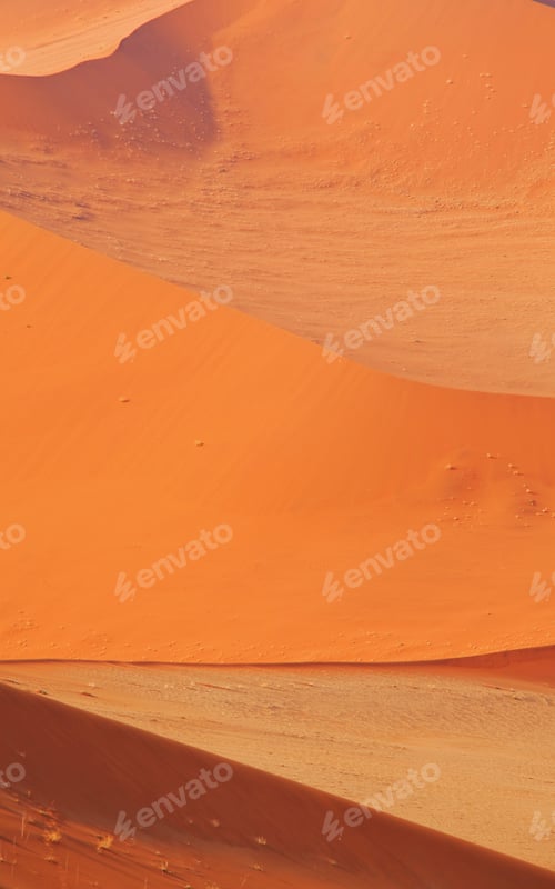Preview: Unspoiled Sand Dunes In The Remote Desert