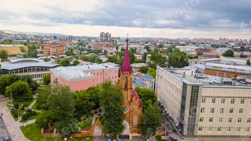 Preview: Russia, Irkutsk. Organ Hall. Irkutsk Regional Philharmonic. Roman Catholic Church, From Dron