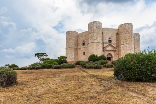 Preview: Castel Del Monte, A 13Th Century Fortress Built By The Emperor Of The Holy Roman Empire, Frederick
