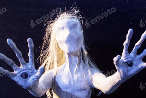 Preview: Ghost Of Human Cadaver Without Eyes, Fear And Disguise