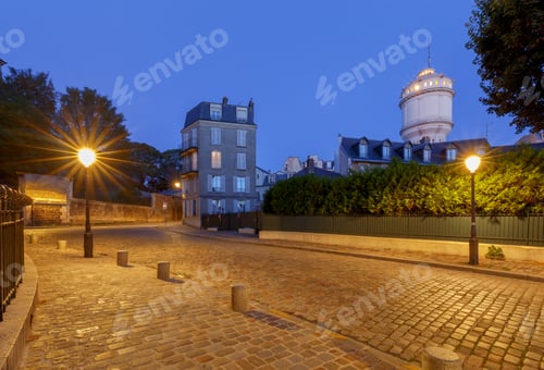 Preview: Paris. Old Street On The Montmartre Hill.