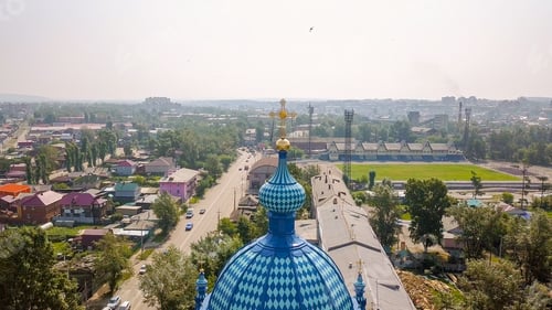 Preview: Russia, Irkutsk. Church Of The Icon Of The Mother Of God Of Kazan In Craft Sloboda. Orthodox