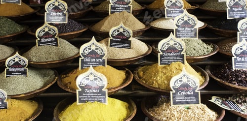 Preview: Market Varied Arabian Spices, Organic And Natural Food