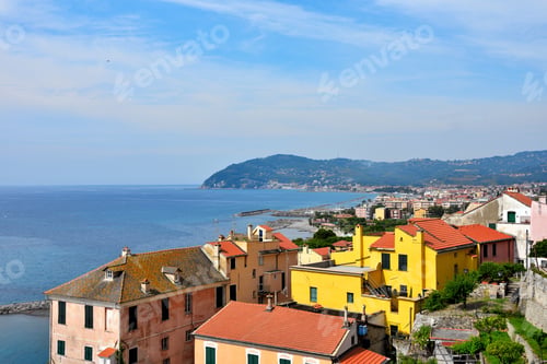 Preview: Glimpse Of Cervo Ligurian Village In The Province Of Imperia Italy