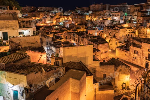 Preview: Sassi Di Matera At Night. European Capital Of Culture.