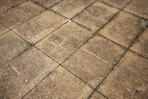 Preview: Flooring Stone Floor Tiles In City Street, Construction