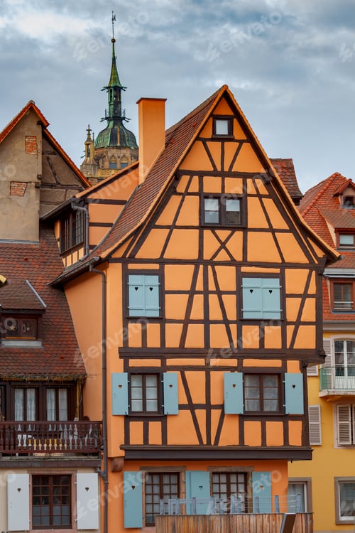Preview: Colmar. The Old Half-Timbered Houses.