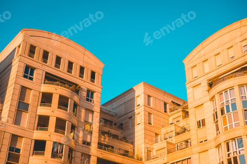 Preview: Luxury Apartment Buildings From Exterior View