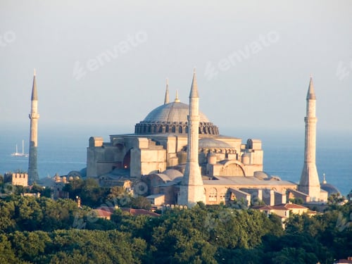 Preview: Architecture Of Mosque On A Hill