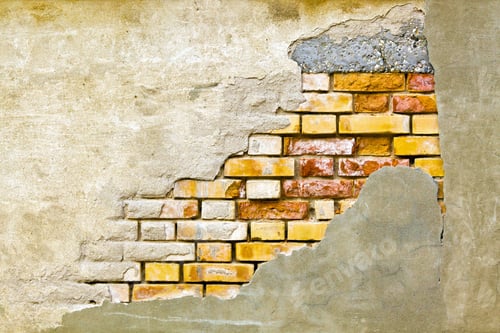 Preview: Detail Of Decayed Grunge Brick Wall Texture