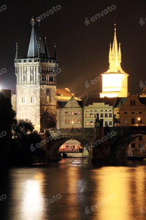 Preview: The Night View On Prague Old Town