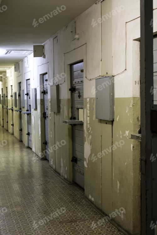 Preview: Penitentiary Jail With Cells, Deprivation Of Liberty, Arrests