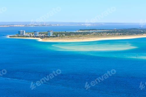 Preview: Summer Sea Coast Landscape. Top View From Nature Park Arrabida In Setubal, Portugal.