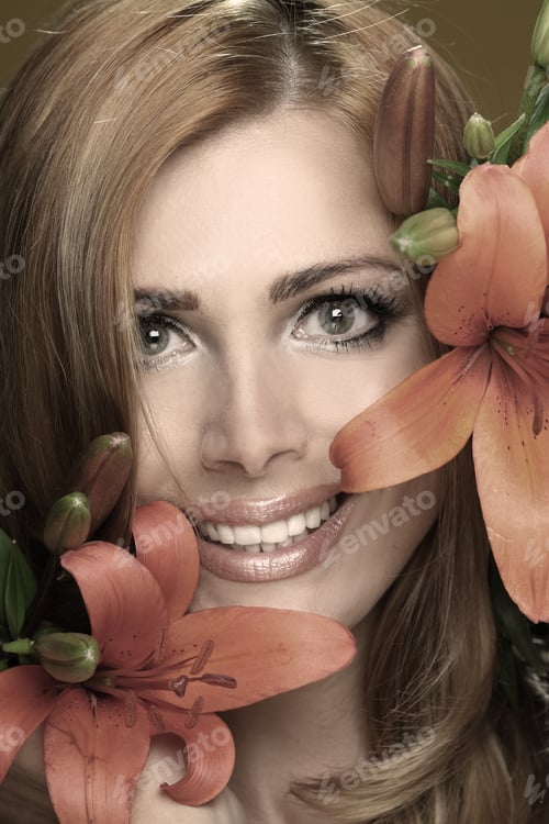 Preview: Flowers In Their Hair Beautiful Woman