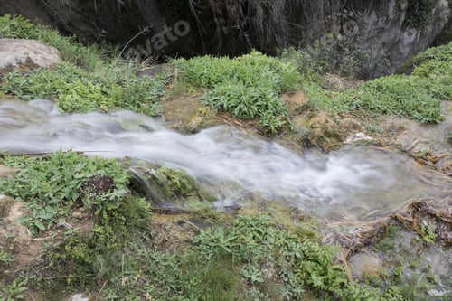 Preview: Algar Waterfall In Callosa De Ensarria In The Province Of Alicante Spain Europe